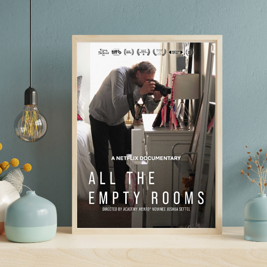 All The Empty Rooms framed poster