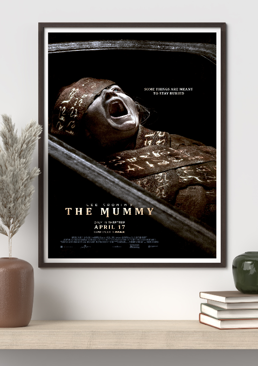 Lee Cronins The Mummy framed poster