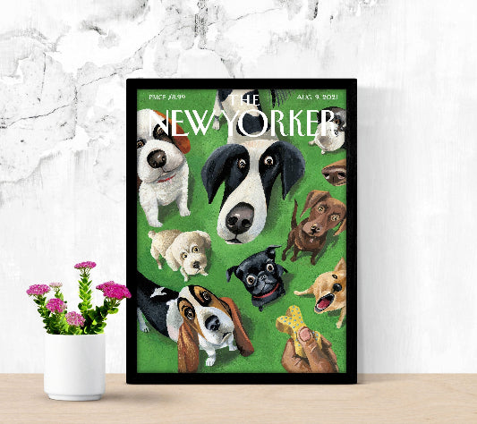 The New Yorker Aug 9 2021 framed poster