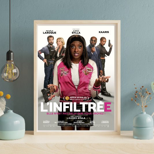 L'infiltrèe framed poster