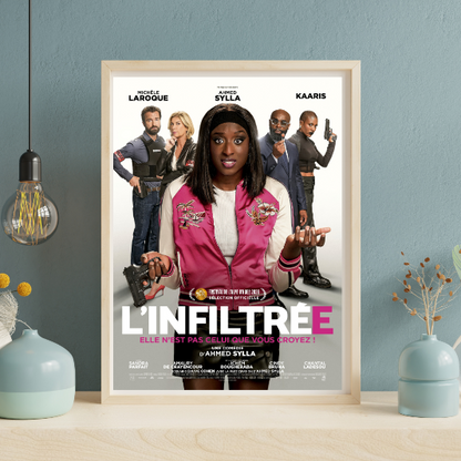 L'infiltrèe framed poster