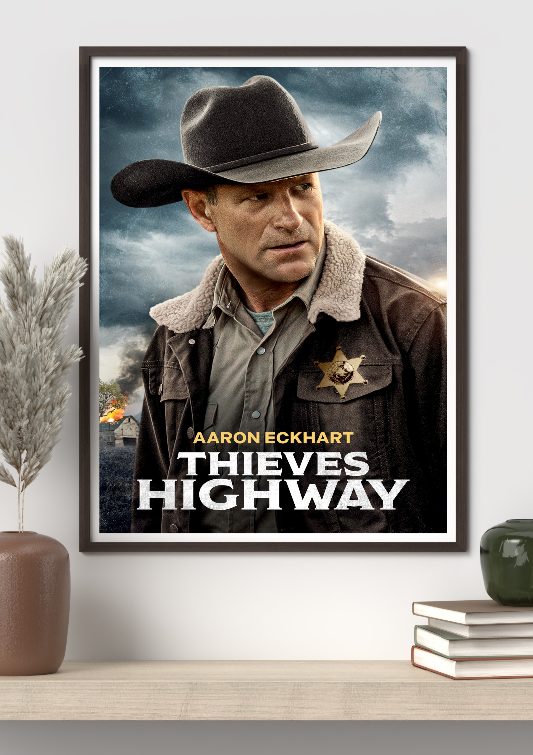 Thieves Highway framed poster