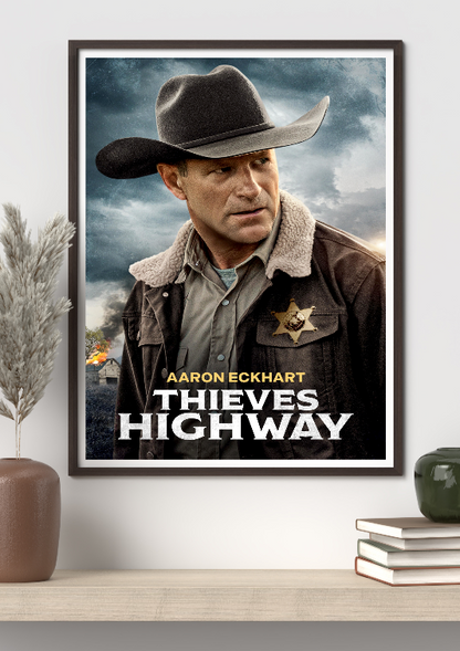 Thieves Highway framed poster