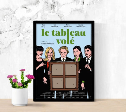 Le tableau volè - framed poster