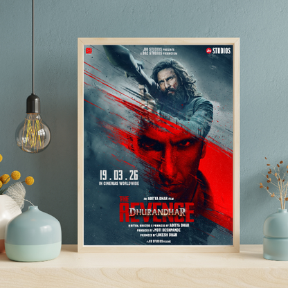Dhurandhar The Revenge framed poster