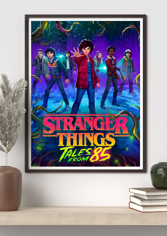 Stranger Things Tales From 85 framed poster