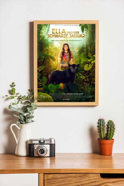 Ella und der Schwarze Jaguar - framed poster