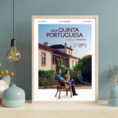 Una quinta portuguesa framed poster