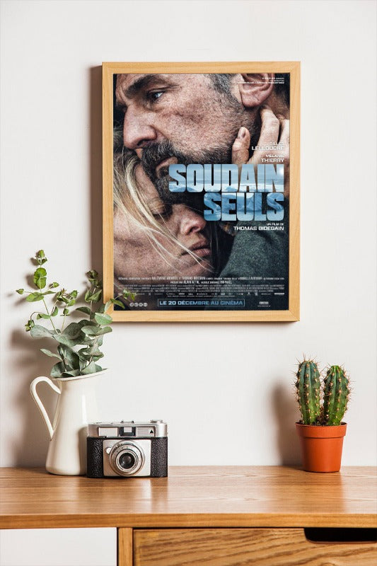 Soudain seuls - framed poster