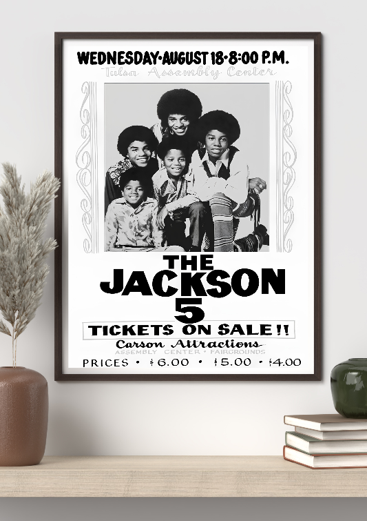The Jackson 5 framed poster
