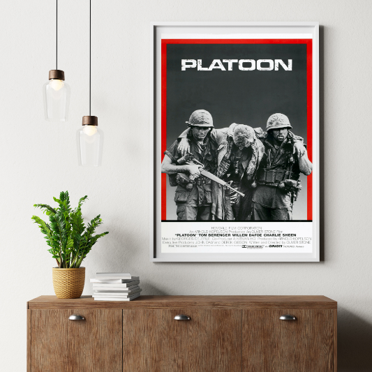 Platoon framed poster
