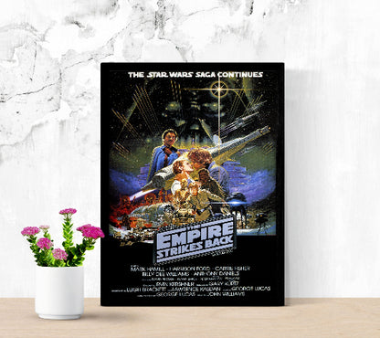 Star Wars The Empire Strikes Back framed poster