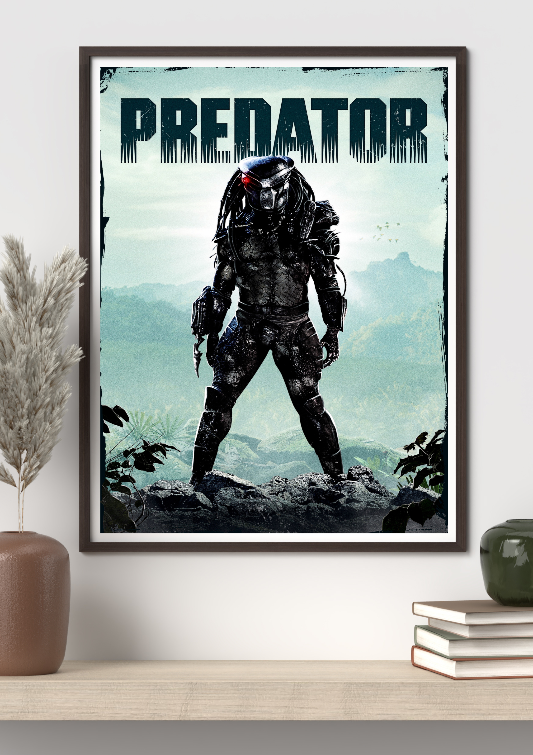 Predator framed poster