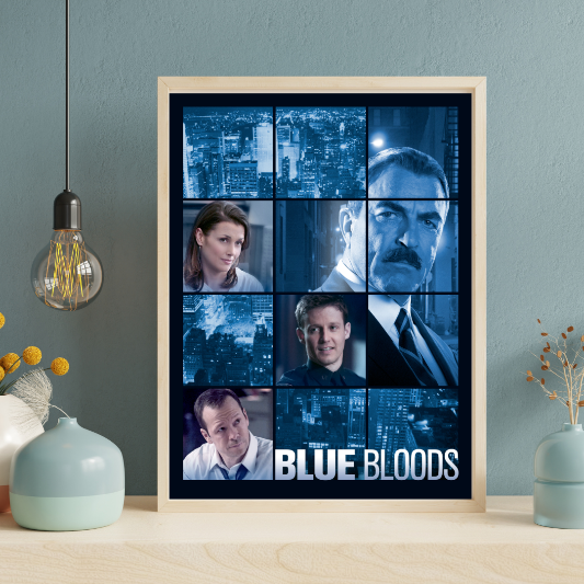 Blue Bloods framed poster
