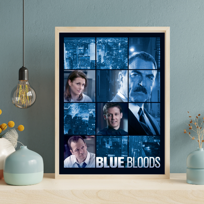 Blue Bloods framed poster