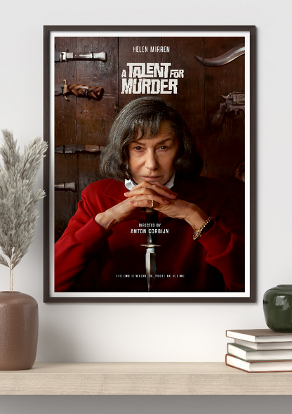 A Talent For Murder framed poster
