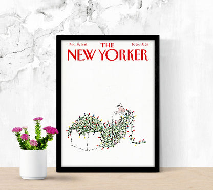 The New Yorker Dec 14 1981 framed poster