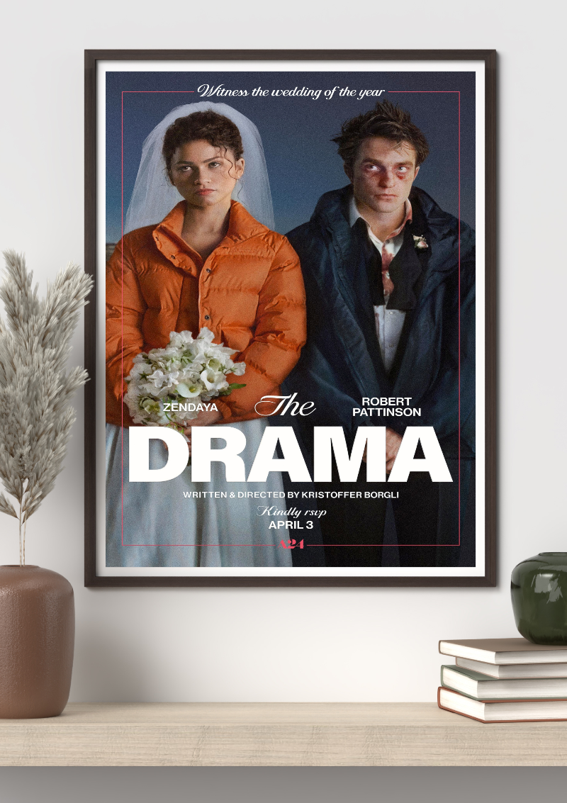 The Drama framed poster