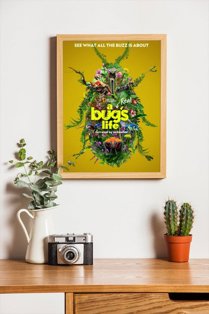 A Real Bug's Life - framed poster