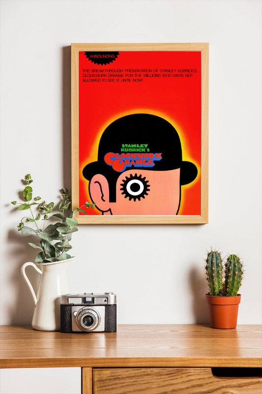 A Clockwork Orange - framed poster