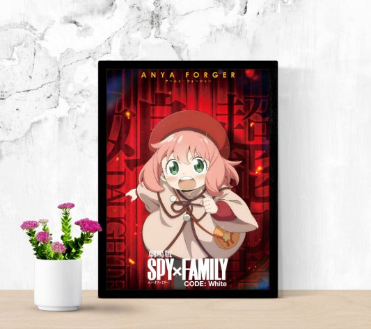 Gekijôban Spy x Family Code: White - framed poster