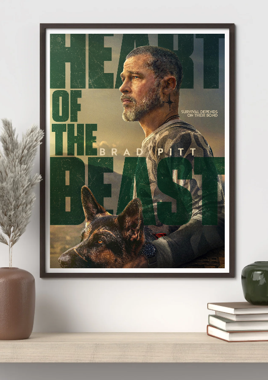 Heart of The Beast framed poster