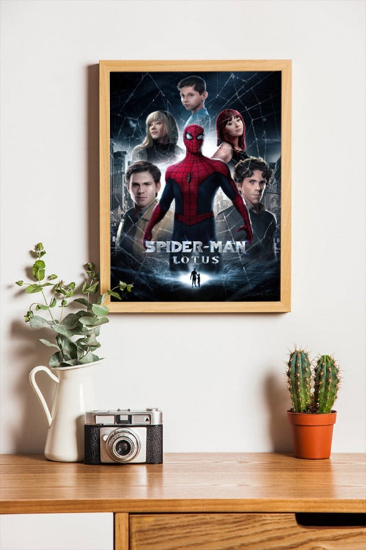 Spider-Man Lotus - framed poster