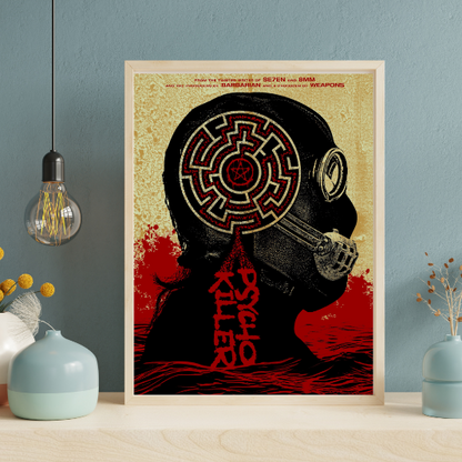 Psycho Killer framed poster