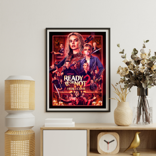 Ready or Not 2 Here I Come framed poster