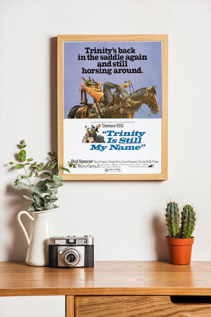 Trinity Is Still My Name - framed poster