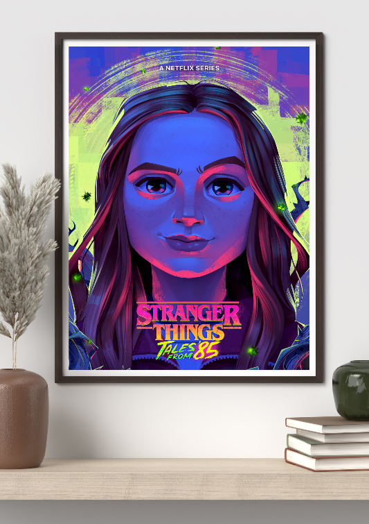 Stranger Things Tales From 85 framed poster