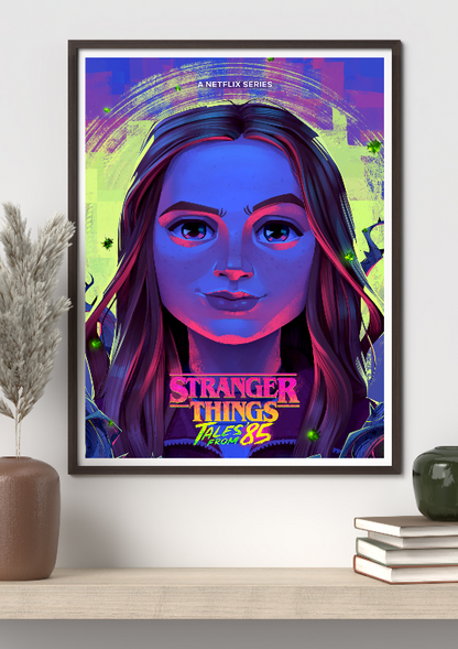Stranger Things Tales From 85 framed poster
