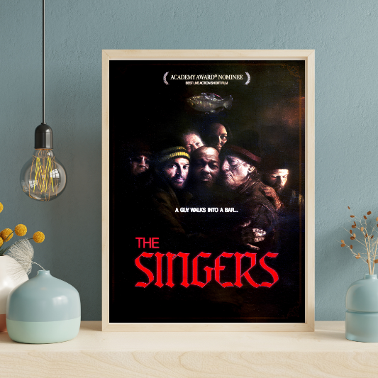 The Singers framed poster