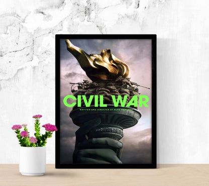 Civil War - framed poster