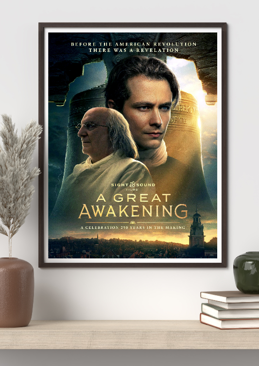 A Great Awakening framed poster