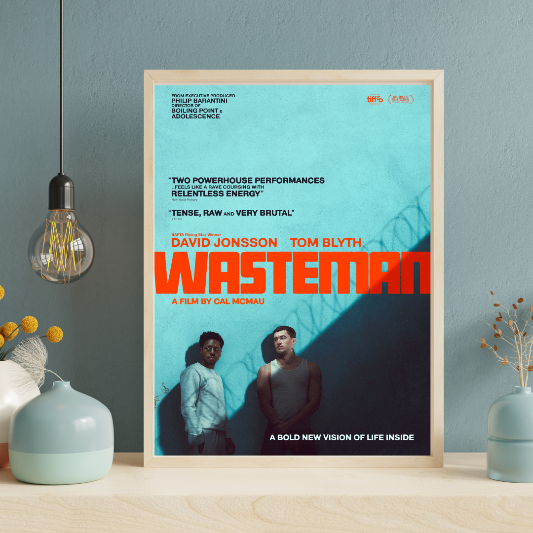 Wasteman framed poster