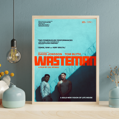 Wasteman framed poster