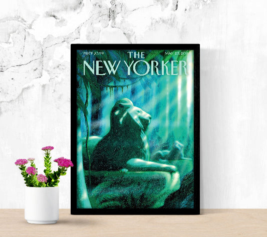 The New Yorker May 23 2011 framed poster