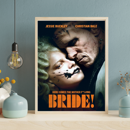 The Bride framed poster