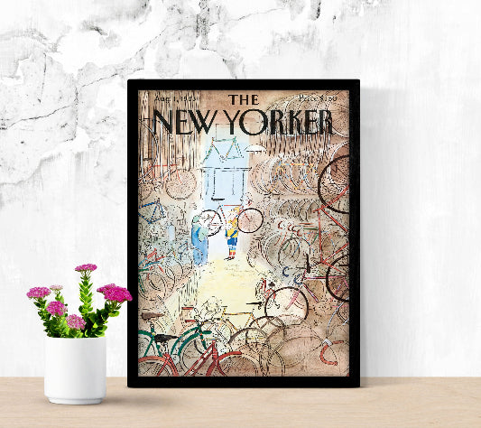 The New Yorker Aug 1 1983 framed poster