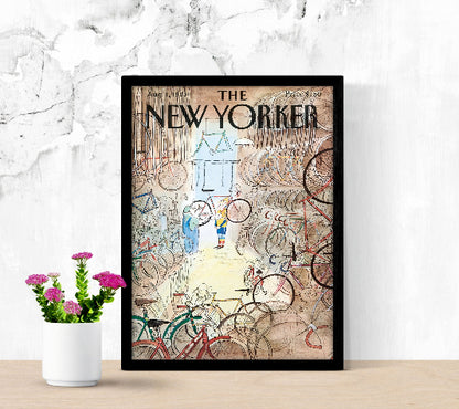 The New Yorker Aug 1 1983 framed poster