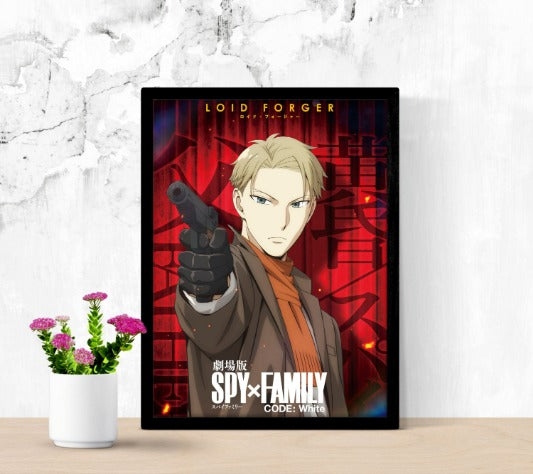 Gekijôban Spy x Family Code: White - framed poster