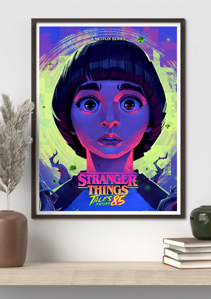 Stranger Things Tales From 85 framed poster