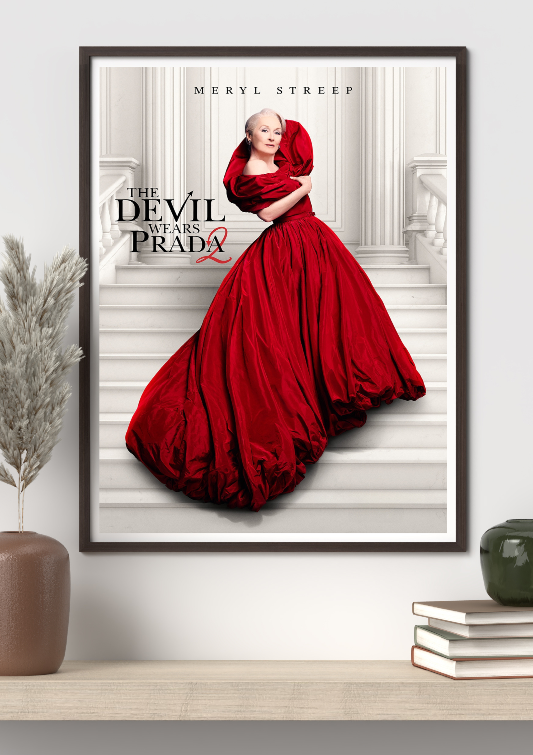 The Devil Wears Prada framed poster