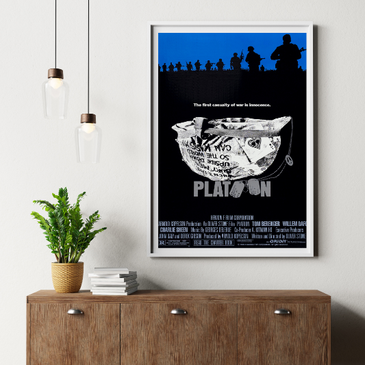 Platoon framed poster