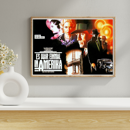 Es war einmal in America framed poster
