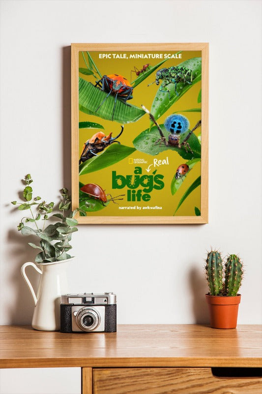 A Real Bug's Life - framed poster