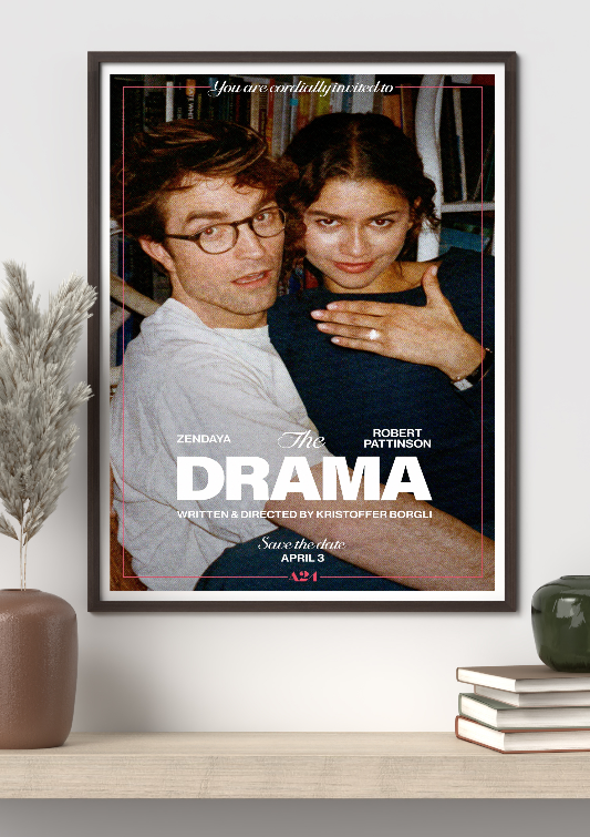 The Drama framed poster