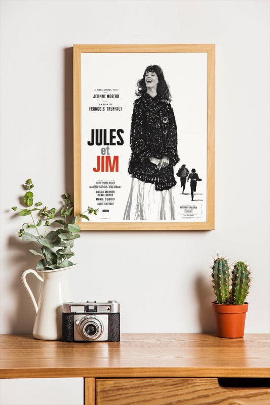 Jules et Jim - framed poster