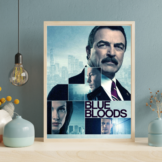 Blue Bloods framed poster